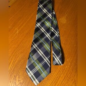 NAUTICA~Plaid GREEN & BLUe Men's Tie~Neckwear